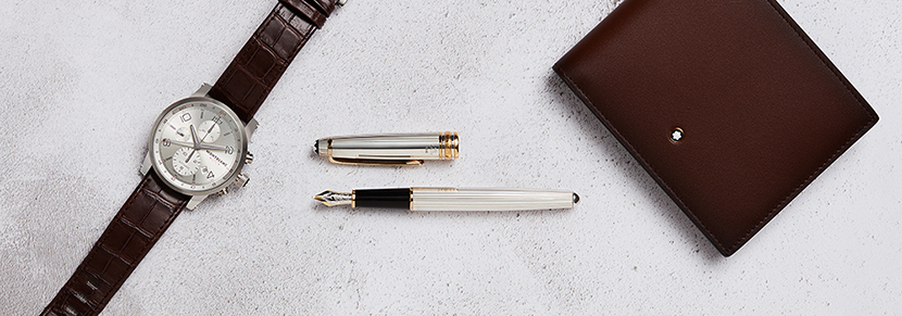 commercial still life photography london flat lay montblanc